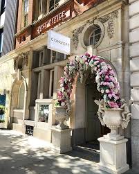 A Stunning Old Post Office Conversion Rebecca Love Flowers London Old Post Office Floral Wreath Post Office