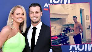 The smiling hunk wore a red. Miranda Lambert Shows Off Shirtless Video Of Husband