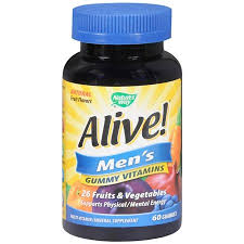 Nature S Way Alive Men S Gummies Vitamins Fruit Vitamins Best Multivitamin Daily Vitamins