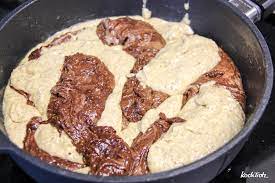 Familienküchenausstattung verkauft eine umfang palette von kochutensilien. Campingkuchen Oder Auch Pfannenkuchen Genannt Marmorkuchen Auf Dem Herd Gebacken Mehlfrei Glutenfrei Optional Histaminarm Fructosearm Nussfrei Kein Herd Benotigt Oder Kuchenmaschine Notig Kochtrotz Lieblingsrezepte Fur Dich Mit Tausch