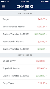 Dribbble Transactions Full Png By Samuel Thibault Banking App Chase Bank App Chase Bank