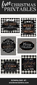 Black And White Buffalo Check Christmas Decor Free Christmas Printables Buffalo Plaid Check Plaid Christmas Tree Free Christmas Printables Plaid Christmas Decor