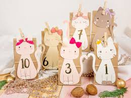 Adventskalender Katzen Adventkalender Adventskalender Kinder Basteln Adventskalender