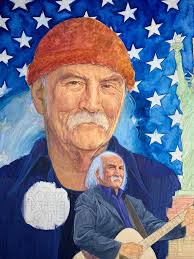 D-16E Rock the Vote. Martin and artist Robert F. Goetzl have collaborated  with David Crosby to produce a special-edition art guitar aimed at  encouraging young people to actively participate in the nation's