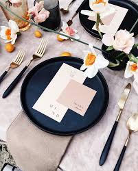 Lowkey Ready To Kick This Muggy August Heat For Brisker Times Ahead Daydreaming Of The Pretty D Wedding Table Settings Minimalist Place Setting Table Settings
