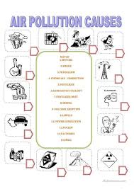 Air Pollution Worksheet Free Esl Printable Worksheets Made By Teachers Pollution Activities Pollution Activities Worksheets Water Pollution