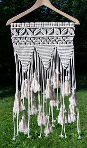 If you love colorful and fancy trinkets, take on this beaded macrame wall art. Pin On Macrame