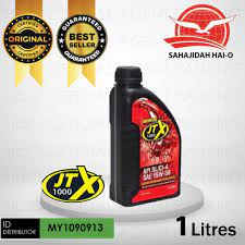 Minyak hitam jtx 1000 red & jtx 1000 gold demo video (geseran & tekanan lampau) free delivery di lokasi terpilih. 100 Original Minyak Hitam Jtx 1000 Red Minyak Pelincir Jtx 1000 Merah 1 Litre Shopee Malaysia