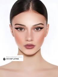 How to Draw A Makeup Face