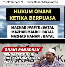 Kalau seseorang melakukan perkara haram ini di malam ramadan, maka ia. Hukum Onani Masa Puasa Almisalie