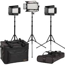 Ikan Mylo Small Bi Color 3 Point Led Light Kit Mb 1h2q Adorama
