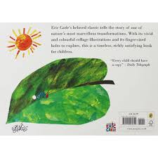 Create a caterpillar face by cutting a large red oval, two yellow antennas, green nose, and two eyes out of your yellow and green paper. The Very Hungry Caterpillar The Works