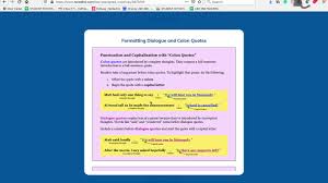 Beginning the essay with a dialogue can be difficult, and this technique requires creative thinking. Embedding Quotations Dialogue Flow And Colon Quotations Youtube