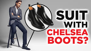 Worn only a few times as the size was too small. Can You Wear Chelsea Boots With A Suit Youtube