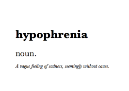 Another Word For A Mild Case Of The Blues Unusual Words Weird Words Rare Words