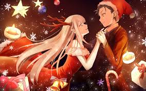 Checkout high quality anime couple wallpapers for android, desktop / mac, laptop, smartphones and tablets with different resolutions. Christmas Couple Anime Wallpapers Wallpaper Cave