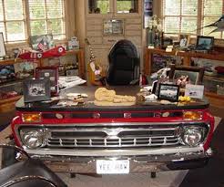 Alan Jackson S Desk Automotive Repair Shop Car Furniture Automotive Decor