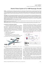 Click on the provided access. Pdf Electric Power System Of Tu 154m Passenger Aircraft