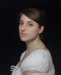 Joshua LaRock. "Portrait of the artist's wife" He is one of the best  painters of portraits and the figure. His work is multilayered but tone  colour and drawing are faultless and this