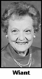 CATHERINE WIANT Obituary (2010)