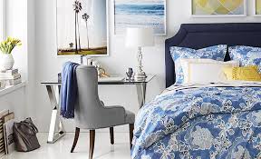 A medium sized bed, placed in the center of the room against a back wall creates space on both sides. How To Decorate A Narrow Bedroom Pottery Barn