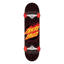 Santa Cruz Flame Dot Complete Skateboard 8 Newtons Shred Santa cruz skateboards complete floral decay purple 7.75 x 30 assembled. santa cruz flame dot complete skateboard 8