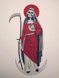 Check spelling or type a new query. Nuestra Senora De La Santa Muerte Day 18 Of Inktober Pagan