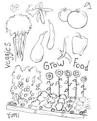 Kindergarten vegetable garden coloring pages. Coloring Pages Vegetable Garden Coloring Pages For Kids