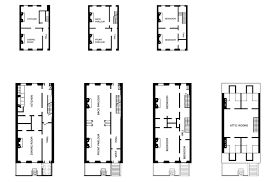 Architectural 3d elevation and 3d models. The Row House Floor Plans Redrawn From Lockwood 1972 P 14 19 And Download Scientific Diagram