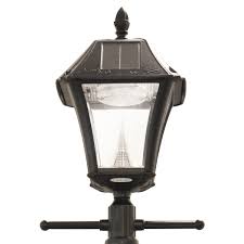 Baytown Ii Solar Lamp With Ez Anchor And Lamp Post Gs 105s G Gamasonic Solar Lighting