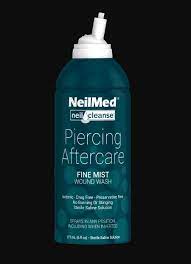 Should I Soak Or Spray Neilmed S Guide To Saline Soaks Neilmed Piercing Aftercare