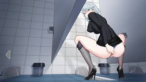 Anime girl poops in toilet 2 - ThisVid.com