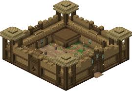 See how it is made! Rohan Fortress Minecraft Plans Minecraft Construction Minecraft Castle