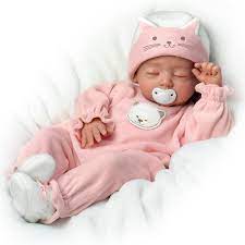 Buy Katie My Sweet Little Kitten So Truly Real Lifelike Baby Girl Doll By The Ashton Drake Galleries Online In Indonesia B01lw0khge