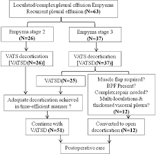 Malignant pleural effusion symptomatic asymptomatic. Video Assisted Thoracoscopic Decortication For The Management Of Late Stage Pleural Empyema Is It Feasible