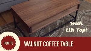 A lower open shelf is included in the lift top coffee table for additional display space and can even hold small organizing bins for hideaway storing options. Easy To Make Coffee Table With Lift Up Top Youtube