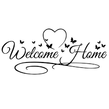 Welcome Home Sign Butterfly Design Svg Dxf Eps Png Cdr Ai Pdf Vector Art Clipart Instant Download Digital Welcome Home Signs Welcome Home Quotes Welcome Home