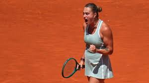 Sabalenka avoids virus, Osaka upset in Madrid Open title defence