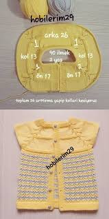 Yuvarlak Robali Ajurlu Bebek Orgu Modeli Yapilisi Baby Knitting Patterns Orgu Bebek
