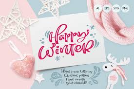 Download Christmas Lettering Quotes Design Graphic By Happy Letters Creative Fabrica SVG Cut Files