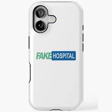 Fake Hospital iPhone Case for Sale by ARSHGLNO | Redbubble