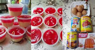 Carikkan isi laici dan tabur di dalam loyang. Puding Laici Kristal Dua Layer Nikmatnya Makan Sejuk Sejuk Pa Ma