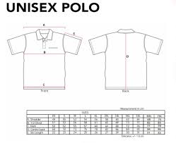 Size Charts Custom Dart Shirts