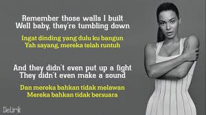 Halo Beyonce Lyrics Video Dan Terjemahan Youtube