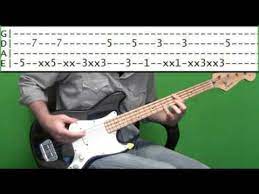 Tab is short for tablature, a system used to show how music should be played on fretted instruments. Funk Bass Guitar Lesson Slap Bass Tabs Youtube