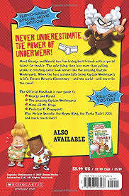 Official Handbook Captain Underpants Movie Amazon Co Uk