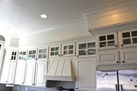Before After When We First Moved Into Our Home We Had The Builders Add A Drywall Soffit Above Kitchen Soffit Upper Kitchen Cabinets Above Kitchen Cabinets