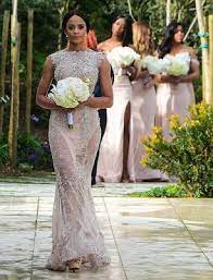 First Look At Minnie Dlamini Quinton Jones Fairytale Wedding Fairytale Wedding Bride Look Bridal Party Robes