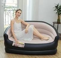 Amazon.com: Inflatable Couch, Flodable Blow up Couch Lounger ...