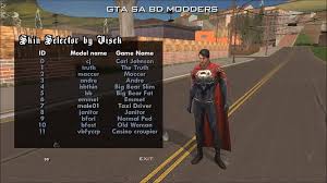 Because gta san andreas lite cannot be played on the phone without having the newest version of the game. Skin Pack V6 Total 11 Skin Size Gta Sa Bd Modders Facebook